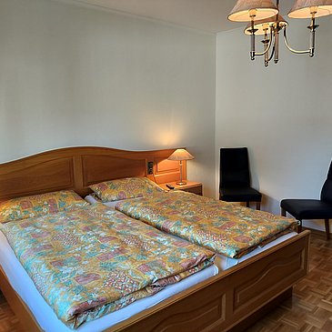 Schlafzimmer der Ferienwohnung