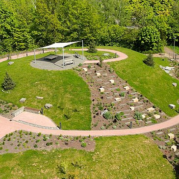 Kurpark mit Kräutertreppe