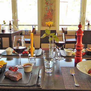 Steakhaus Eugenspiegel, Innenaufnahme
