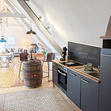 Atelier Wohnraum