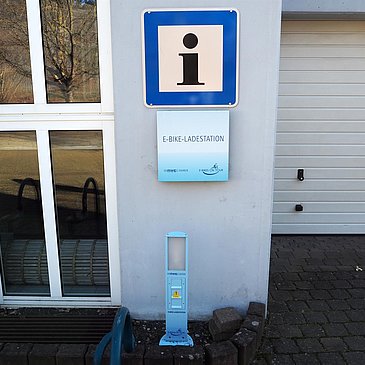 E-bike Ladestation bei der Touristinformation