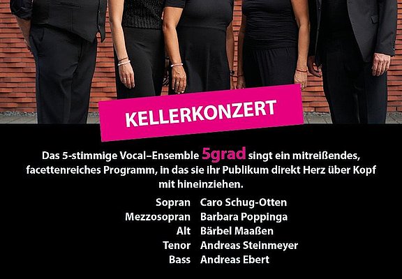 5 grad Plakat