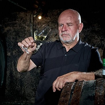 Weingut Ackermann Kellerarbeit
