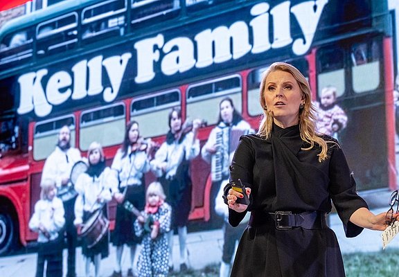 Patricia Kelly auf der Bühne