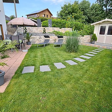 Fewo mit Gartenhäuschen
