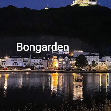 Hausansicht Bonarden bei Nacht