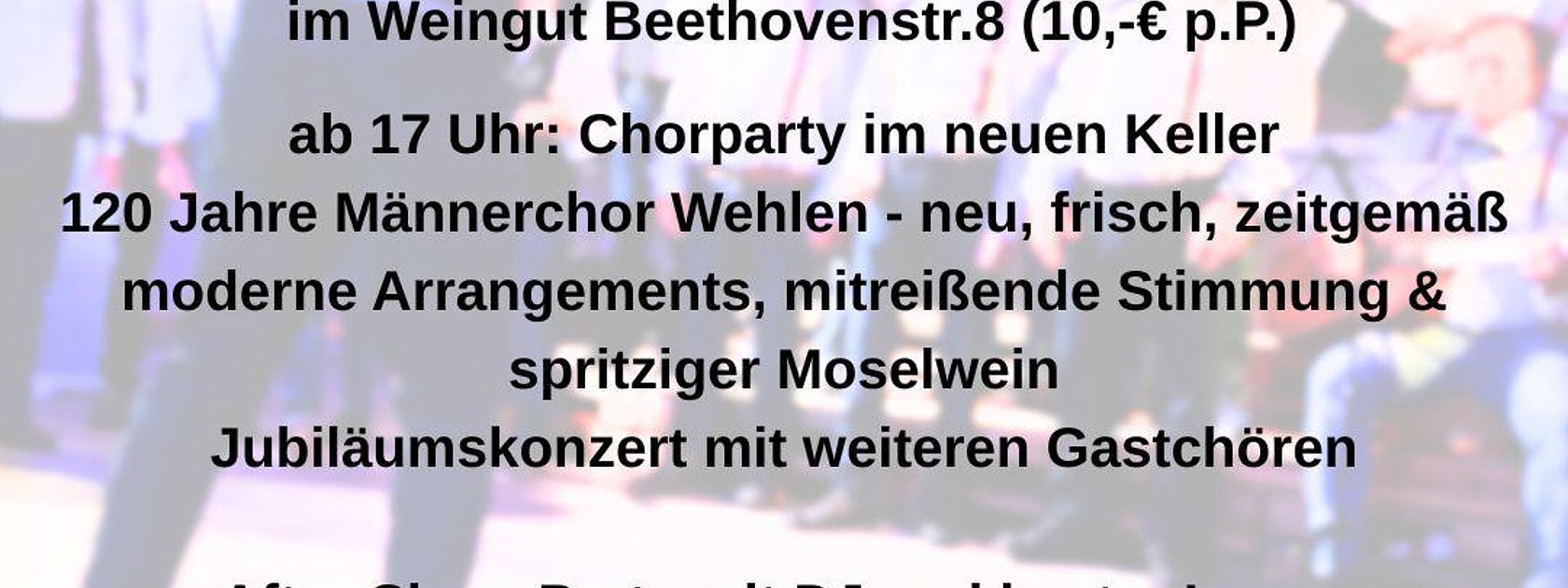 Plakat der Veranstaltung