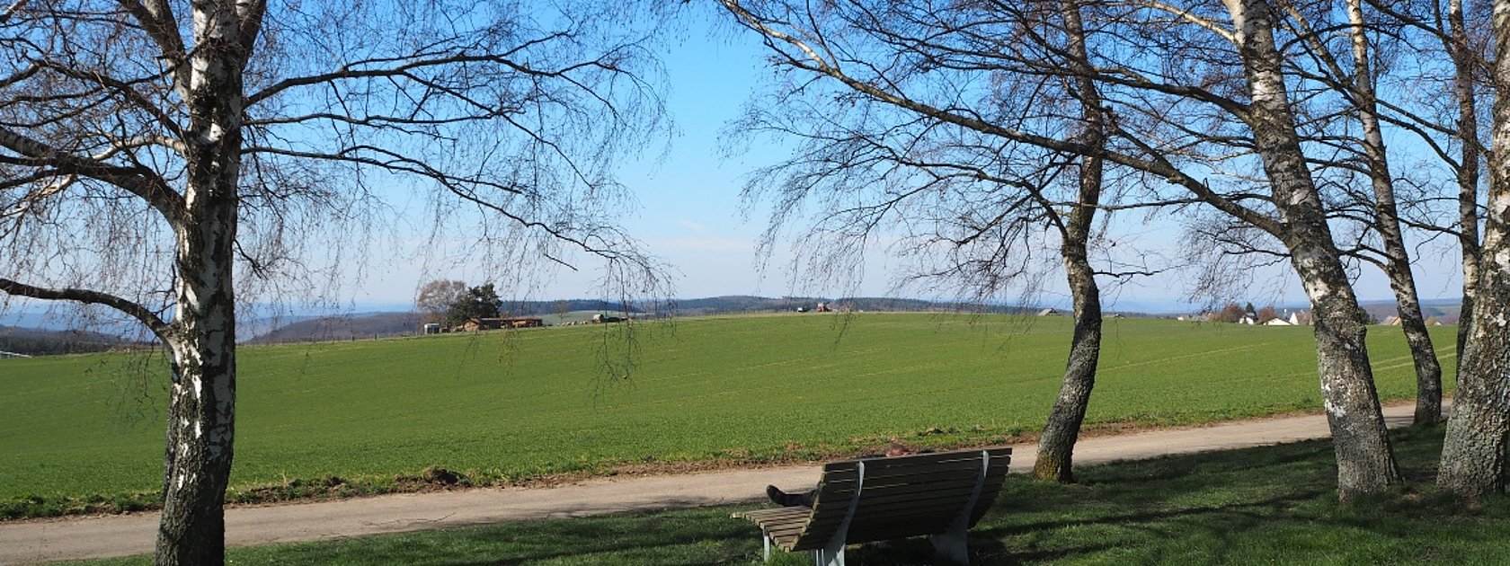 Rastmöglichkeit im Grünen