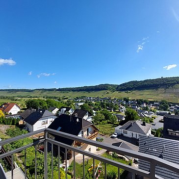 Aussicht vom Ostbalkon