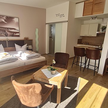 Appartement mit Terrasse