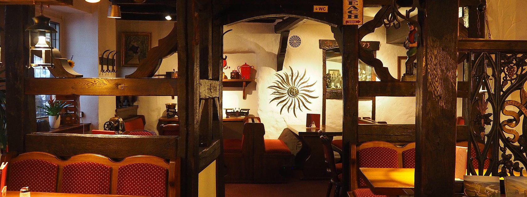 Cafe "Alter Klosterhof" Innenraum