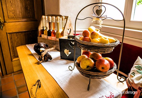 Obstkorb, Frühstück