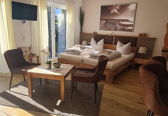 Appartement mit Terrasse