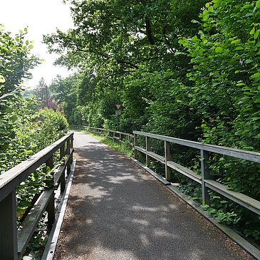 Streckenabschnitt bei Maring-Noviand