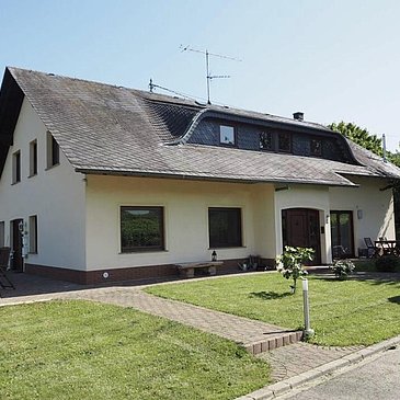 Hausansicht oben