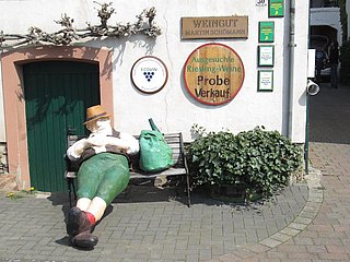 Vor der Tür