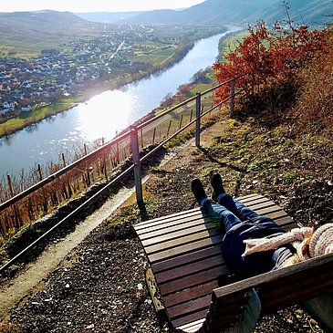 Herrlicher Ausblick auf Brauneberg