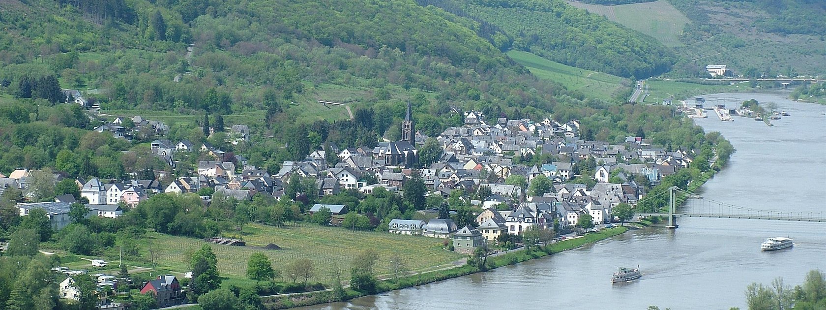 Weinort Wehlen an der Mosel