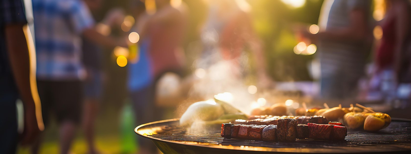 Grillen in der Natur