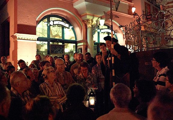 Nachtwächter am Marktplatz