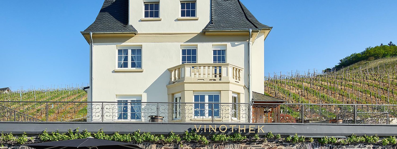 Außenansicht er Vinothek