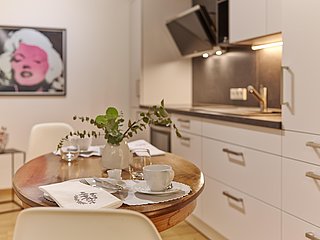 Küche mit Sitzecke