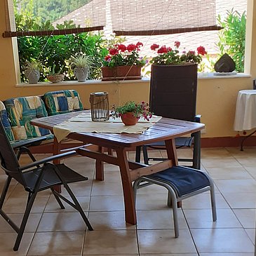 Terrasse überdacht