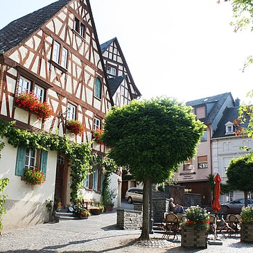 Marktplatz von Zeltingen-Rachtig
