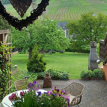 Blick vom Wohnraum