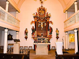 Innenraum Heilig-Geist-Kirche