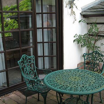 Terrasse von Zimmer 3
