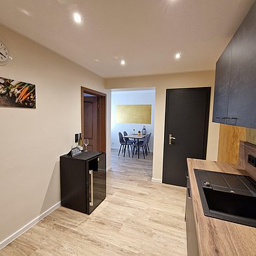 Blick ins Esszimmer